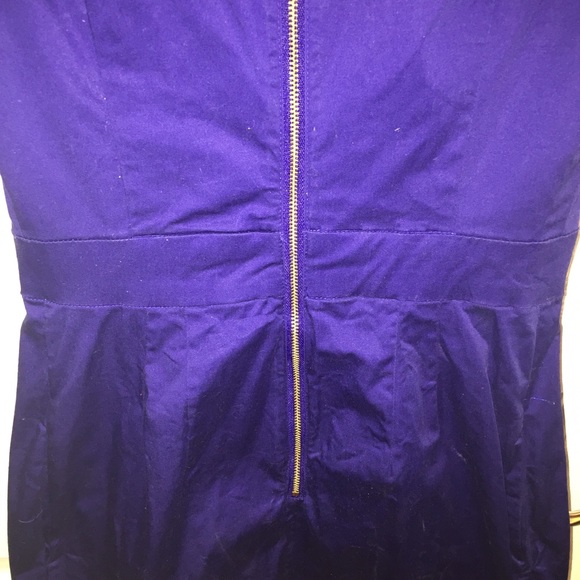 FRENCH CONNECTION monarch blue RICHIE dress 2 - Picture 8 of 8